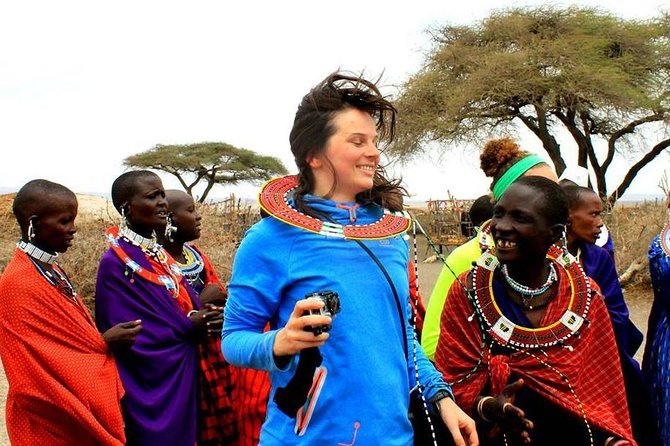 1 Day Olpopongi Real Maasai Cultural adventurous Trip | BURIGI CHATO SAFARIS LTD - Checking into a Maasai hut for the night