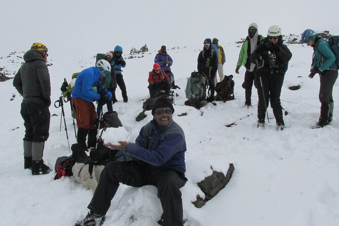 10 Days Machame Route Kilimanjaro Climb - Day 8 the summit day: midnight starts, Stella Point, and Uhuru Peak at about 8 a.m.