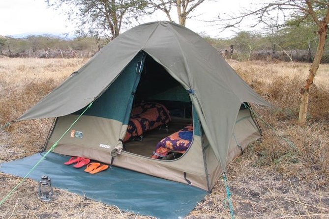 2 Days Camping Safari, Lake Manyara & Ngorongoro Crater - Lake Magadi and your picnic lunch: a crater scene worth pausing for