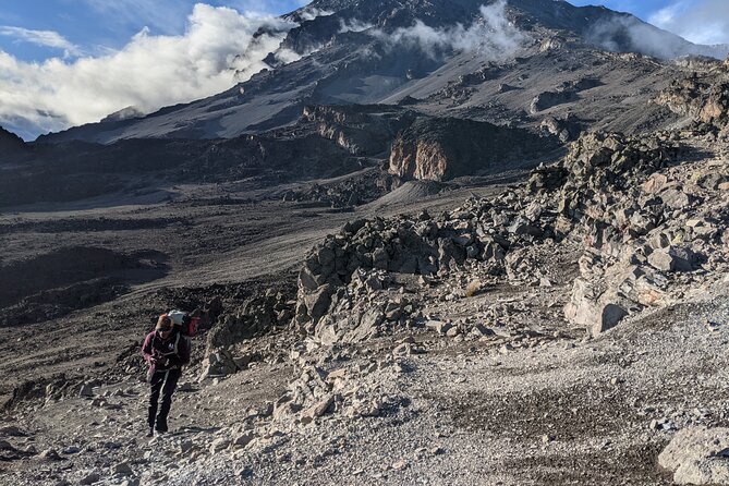 6 Days Kilimanjaro Climbing Marangu Route - Crossing the saddle toward Kibo Huts and your summit setup