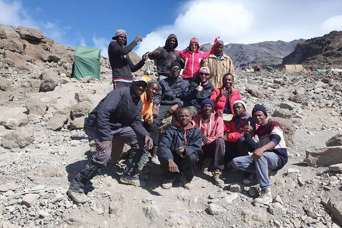 7 Days Kilimanjaro via Machame route affordable price - Day 5: Midnight to Stella Point sunrise, then a long descent