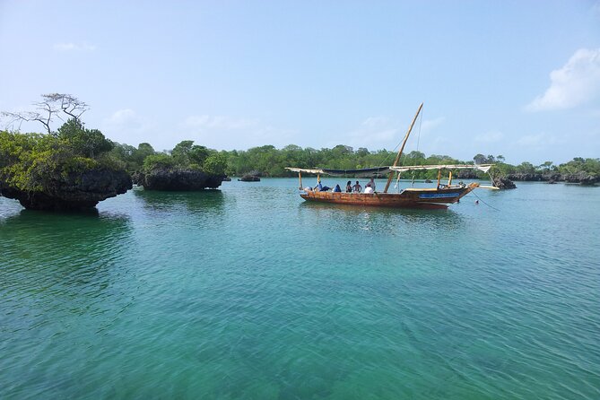 A Full Day Safari Blue Tour And Blue Lagoon - Sandbank time and Menai Bay snorkeling: the water portion that sells the day