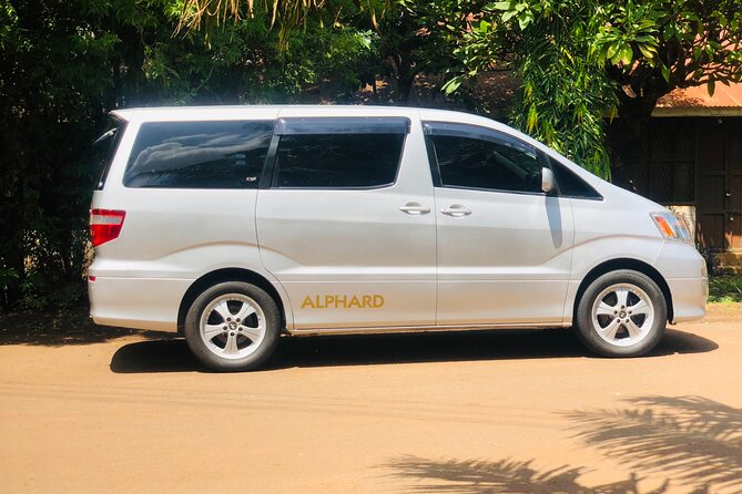 Airport transfer - The ride itself: A/C comfort plus WiFi when you land hot and tired