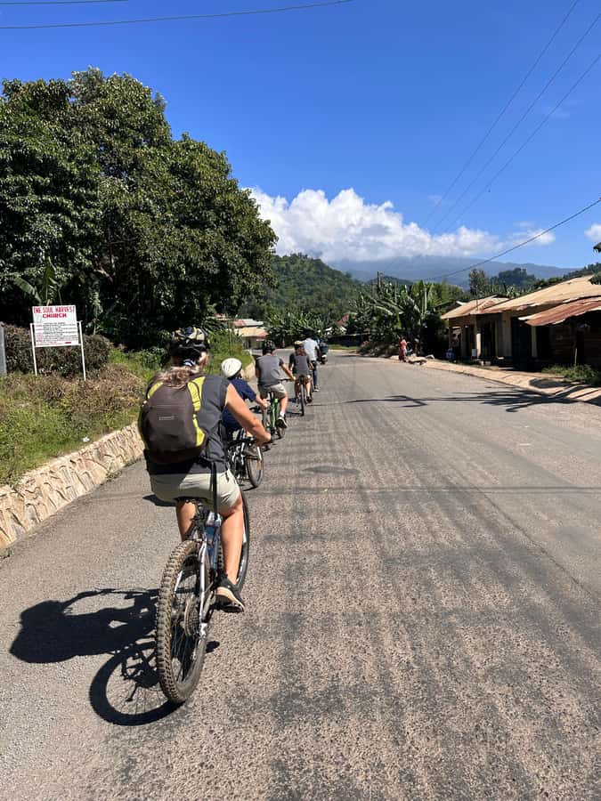 Arusha:Canoeing/Kayaking &/or Cycling Adventure (with Lunch) - Mangalia Waterfalls: swimming in cool mountain water