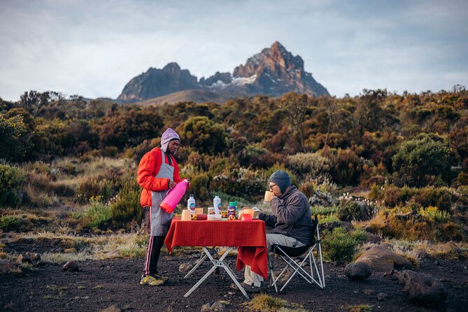 Climbing Kilimanjaro through 7 days Machame Route - Moshi start point, real mountain rhythm