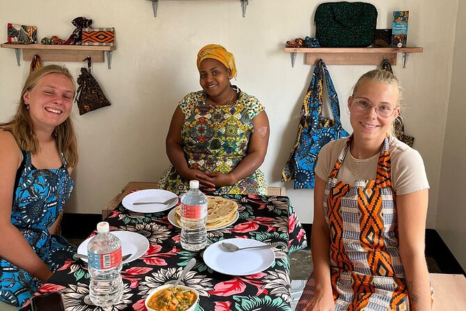 Cooking and Sewing & Jewelry Workshops in Arusha - Cooking option in Arusha: spices, chapati or pilau, and a shared lunch