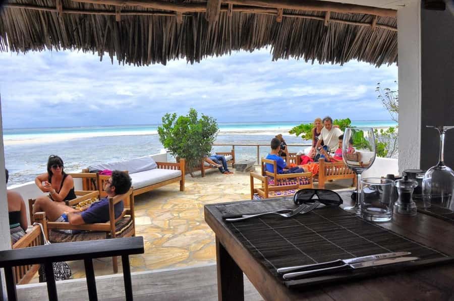 Day trip to the Rock Restaurant & relax on mtende beach - The Rock Restaurant in Pingwe: a fisherman post turned icon