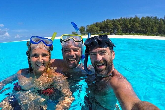 Dolphin Tour & Snorkeling at Mnemba Island - Mnemba Island, done as a three-stop water adventure