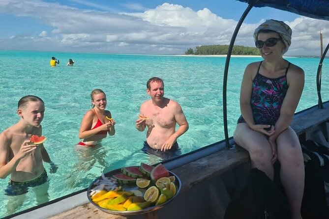 Dolphin Tour & Snorkeling at Mnemba Island - Snorkeling Mnemba Reef: fish power, clear water, and good variety