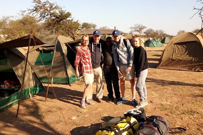 Embark on a 5-day camping safari adventure. - Ngorongoro on day 4: from Serengeti out to the rim and Simba Campsite
