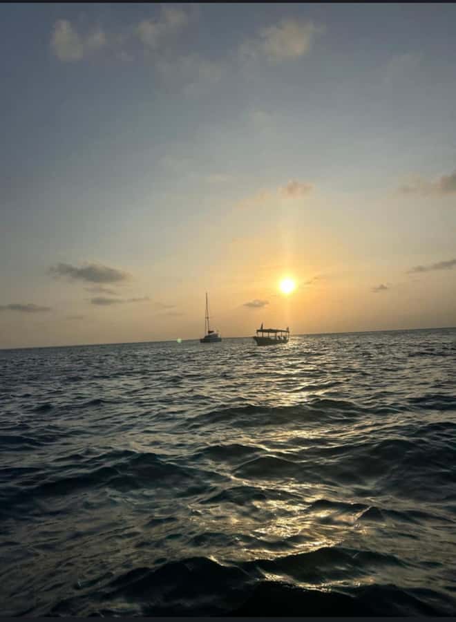 FROM NUNGWI; SUNSET DHOW CRUISE EXPERIENCE - Photo tips for orange-gold skies and a moving boat