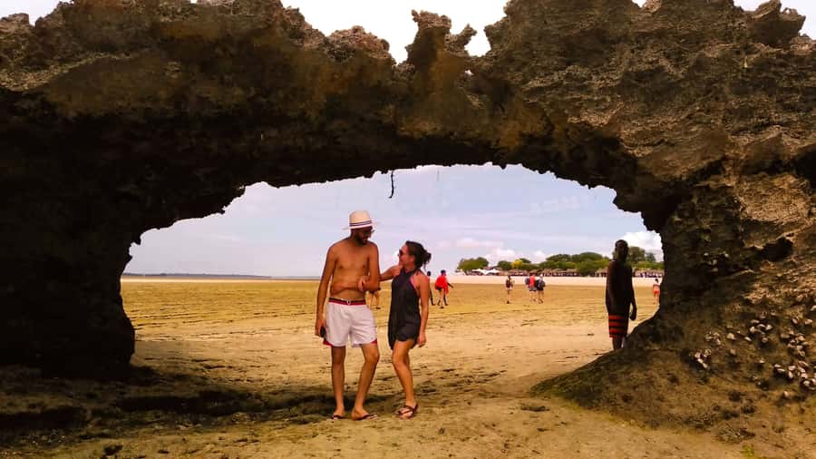 From Stone Town: Sandbank picnic with sea food BBQ Lunch - Entering the day from Fumba Village, not busy Stone Town