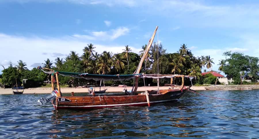 From Stone Town: Sandbank picnic with sea food BBQ Lunch - Quail Island seafood BBQ buffet, then a baobab tree moment