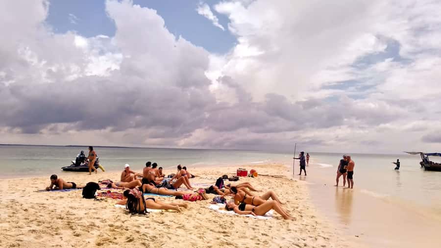 From Stone Town: Sandbank picnic with sea food BBQ Lunch - Stone Town pickup and the real feel of a 6-hour trip
