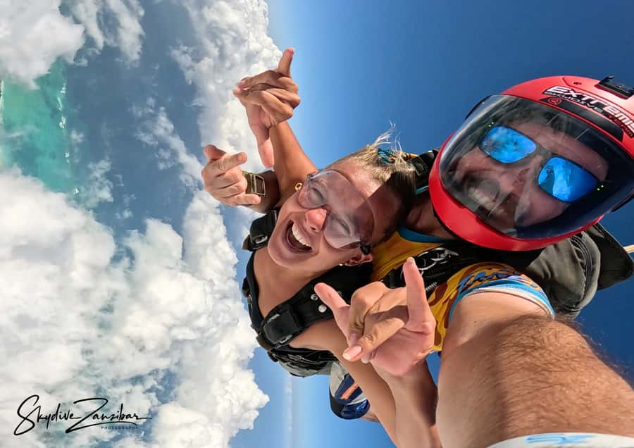 Kendwa: Tandem Skydive in Zanzibar - The flight plan: from check-in to the jump moment