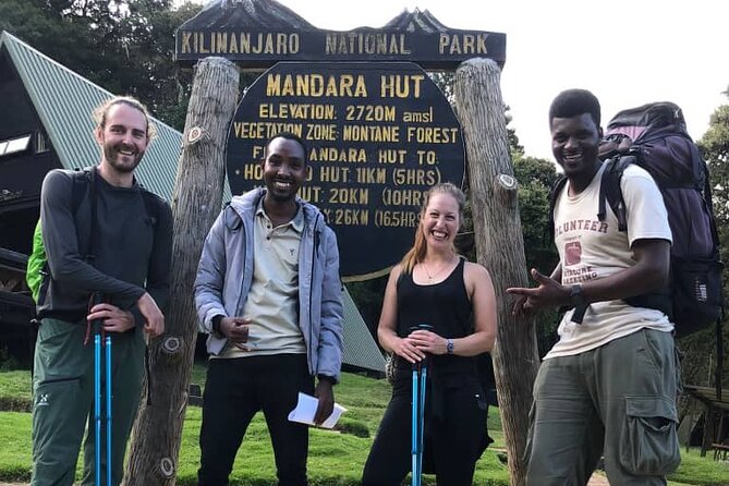 Kilimanjaro 1 Day Hike - Coming back down from the hut: where the guide earns trust