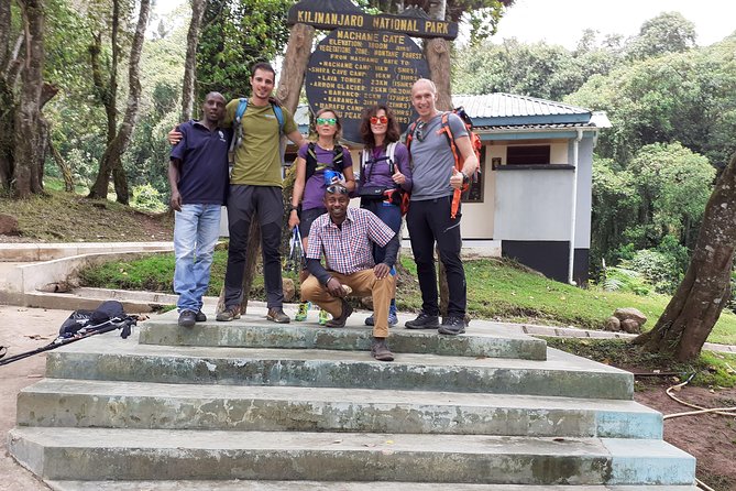 KILIMANJARO MACHAME ROUTE, (Climb 7days) "Whiskey" route - Day 3, Lava Tower and the Senecio Forest descent to Barranco