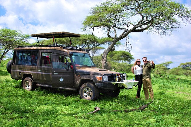 Love lives in Africa - Ngorongoro Crater full-day: flamingos, black rhino, and a one-of-a-kind bowl