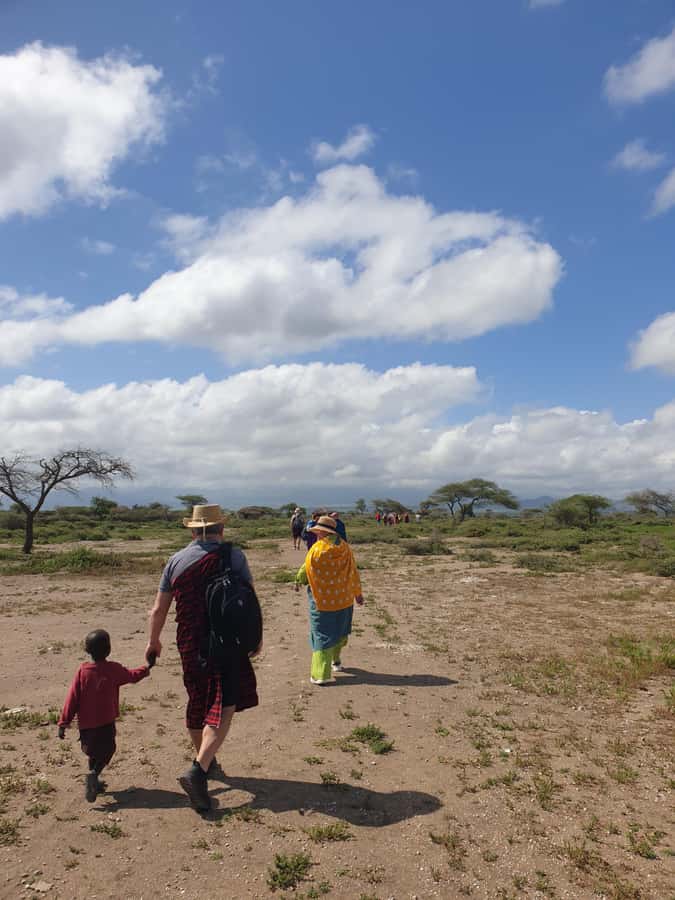 Maasai Boma Cultural Experience (maasai village tour) - The boma tour itself: fire, cows, water, and bee hives