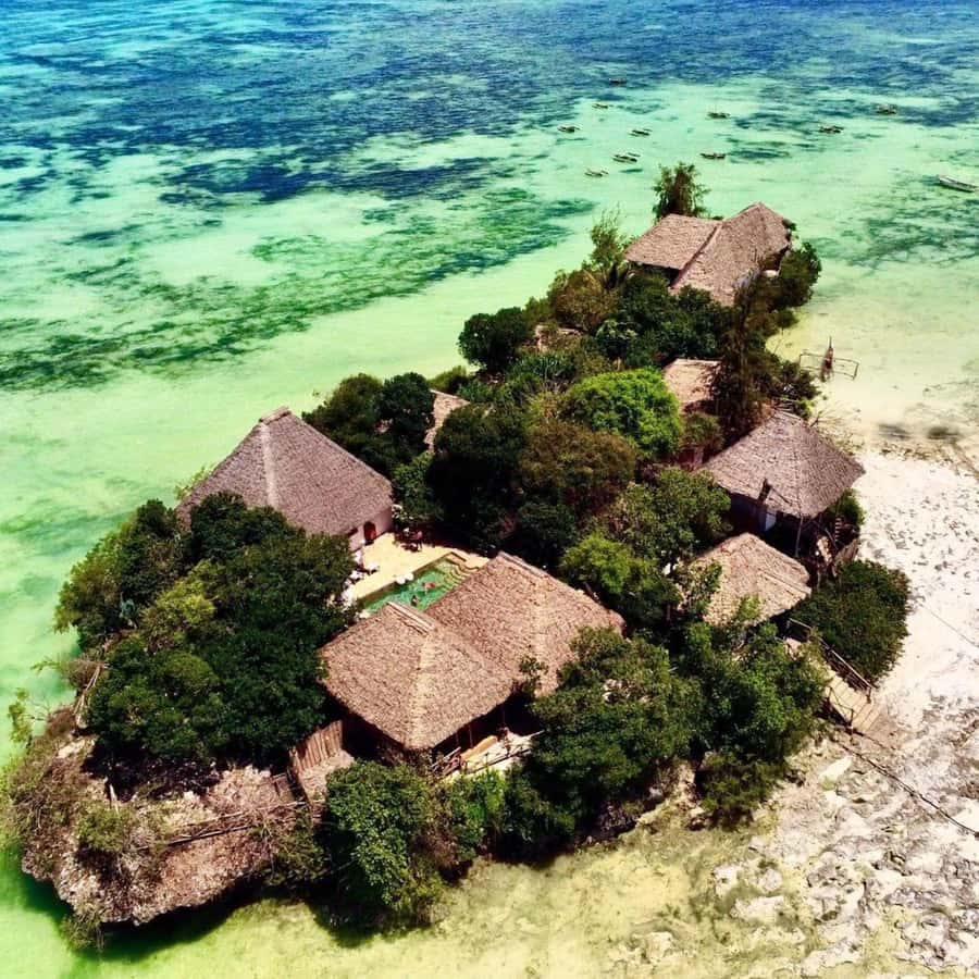 Mnemba Island, The Island Pongwe, Blue Lagoon Tour, The Rock - The Island Pongwe Restaurant Zanzibar stop: why the view matters