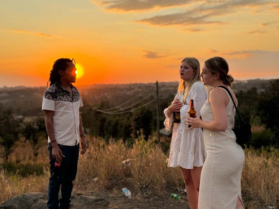 Moshi: Sunset Chill with Drinks and Roundtrip Transfer - Pickup at Mama Africa Giftshop or your hotel, and how the drive feels
