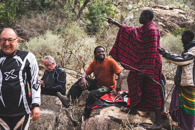 Motorcycle Safari - Meals, water, and the comfort math on an 8-hour day