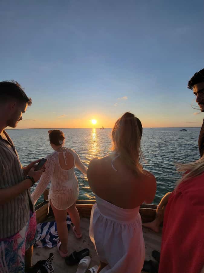 Nungwi: Dolphins,snokerlling &/or sunset cruising tour - Snorkeling at Mnemba Island: reef fish and clear-water payoff