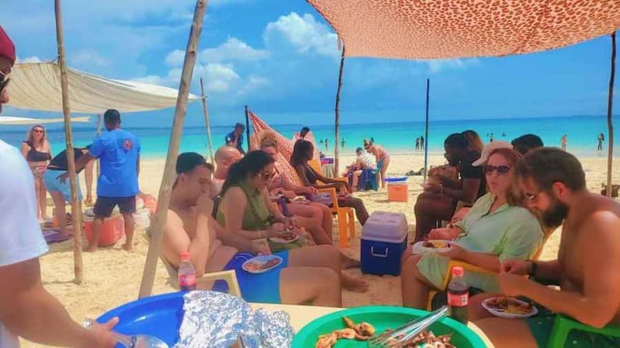 Of Jambiani/Paje: Prison Island & Nakupenda Sandbank Escape - Prison Island: Aldabra giant tortoises and the ruins you can walk through