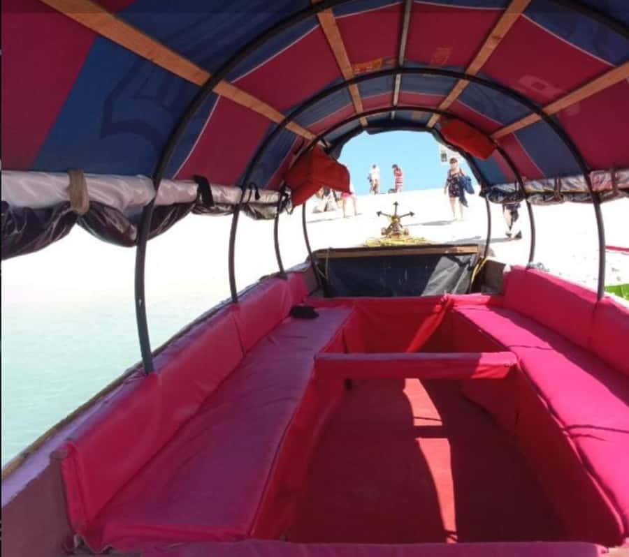 Of Jambiani/Paje: Prison Island & Nakupenda Sandbank Escape - Lunch on the sand: seafood, tropical fruit, and practical comfort