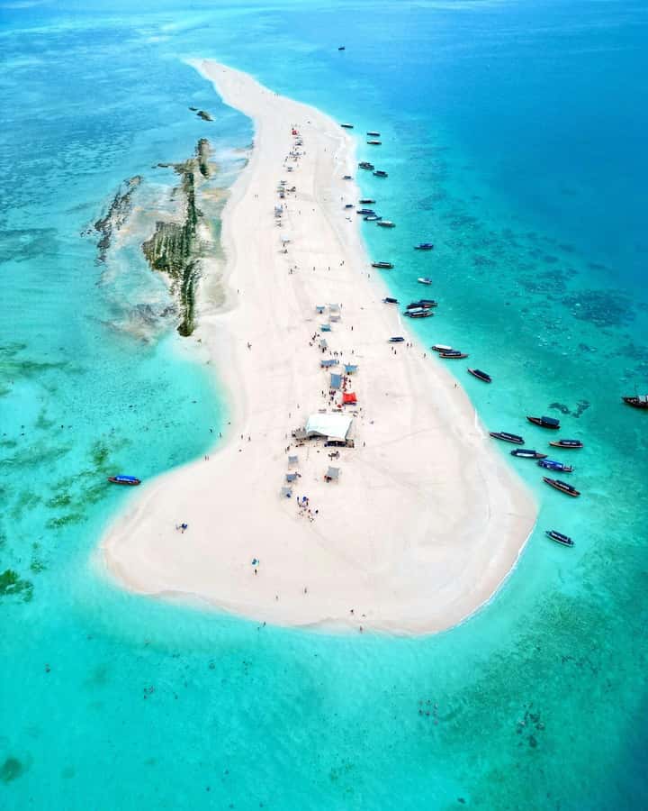 Prison island and nakupenda beach sandbank - Prison Island and Changuu: Aldabra Giant Tortoises, Guided Time, and Photos