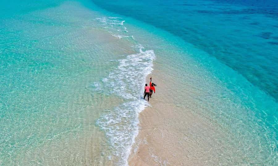 Prison island and Nakupenda sandbank - Lunch, soft drinks, fruits, and the BBQ style beach meal