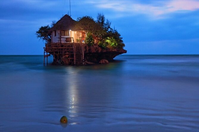 Private Guided tour in Prison Island,Jozani Forest,Rock restaurant & Paje beach - Michamvi and The Rock Restaurant: Ocean Views Where Lunch Might Decide Your Mood