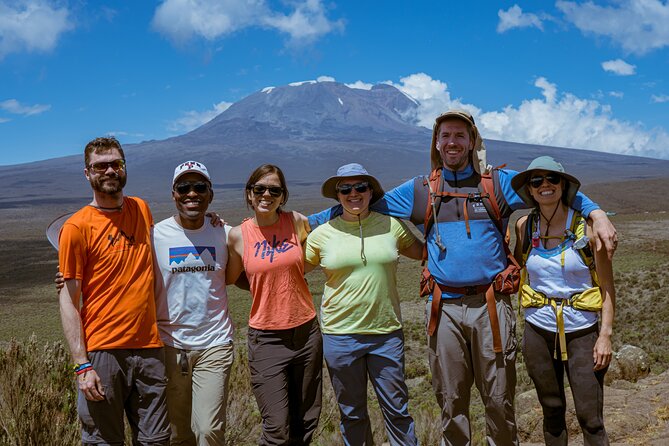 Private Kilimanjaro Hike 7 Day Lemosho Route - Day 2: Shira 1 and Shira 2, plus Kibo Peak framed by clouds