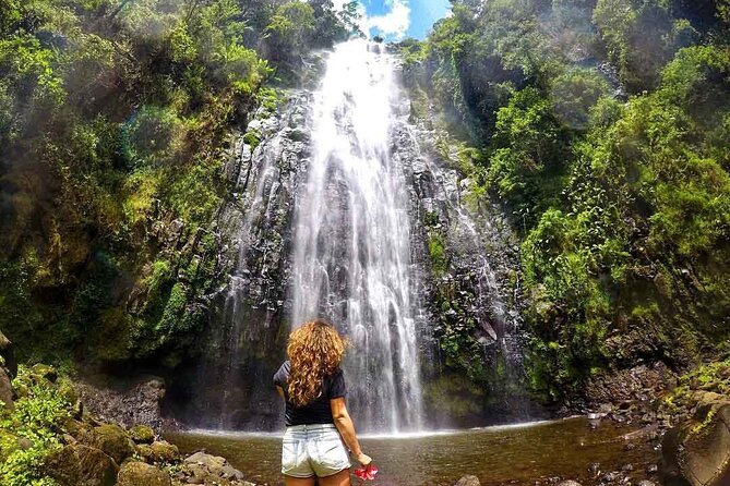 Private Materuni Waterfalls, Coffee Tour and Kikuletwa Hot Spring - Materuni Waterfalls hike and swim: short, steep, and worth it