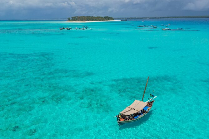 Private/Sharing: Snorkeling with Dolphins Sandbank in Mnemba - Mnemba Island snorkeling, where the reefs do the talking