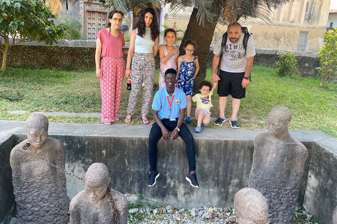 Private Stone Town, Nakupenda Beach and Prison Island Tour - Stone Town stop 2: Old Slave Market area, Anglican Cathedral, and Edward Steers’ tomb