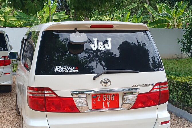 Private Transfer from Zanzibar airport/port - Pick & Drop off - What’s in the car: A/C, WiFi, and cold water