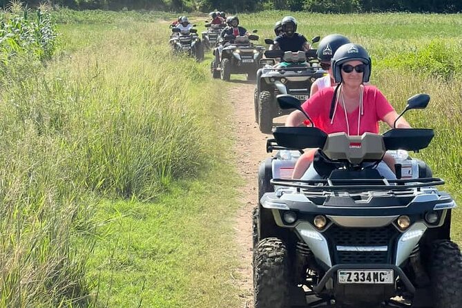 Quad Bike Village Tour - From Zanzibar City into villages, farms, and plantations