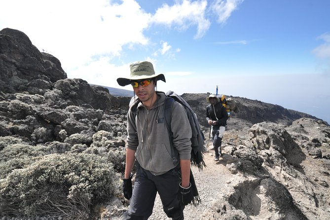 Rongai Route 6 Days 5 Nights/Kilimanjaro climb - Day 4 crossing the saddle between Mawenzi and Kibo, then early dinner at 4,700 m