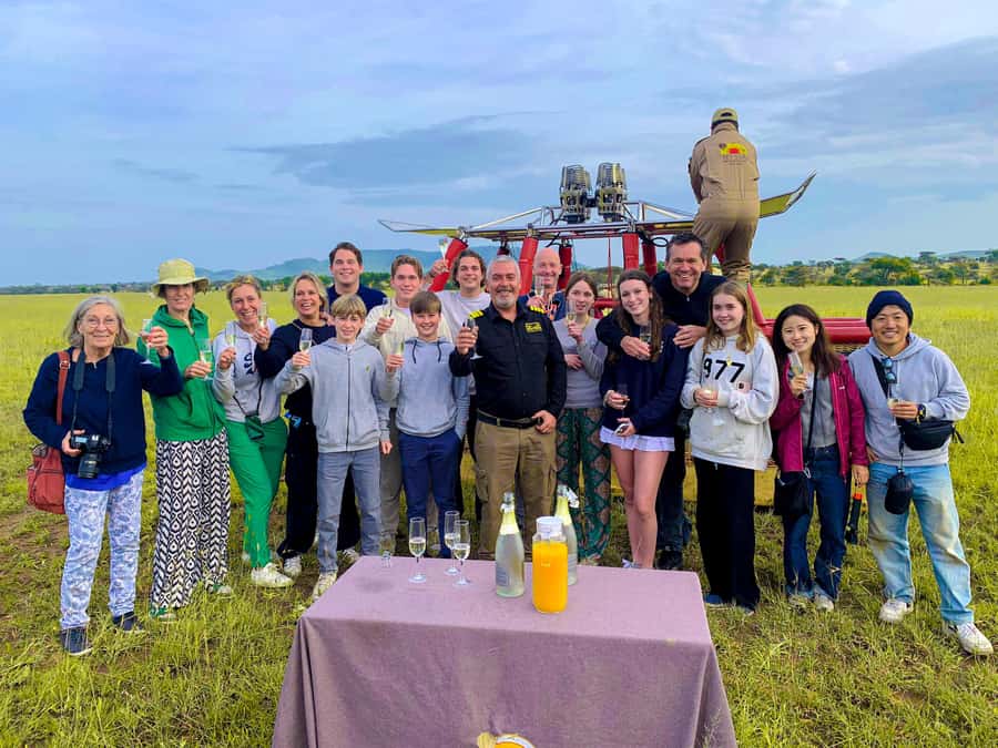 Serengeti Balloon Ride and Luxury Bush Breakfast - Landing, champagne toast, and why the bush breakfast feels like part of the safari