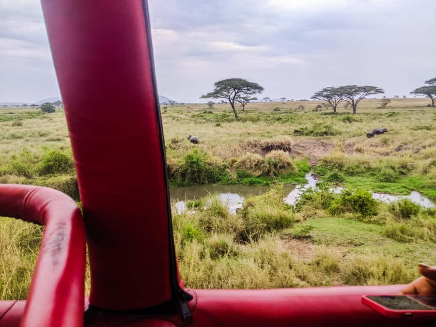 Serengeti Balloon Ride and Luxury Bush Breakfast - Transfers and the three different zones that shape your morning