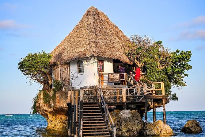 Starfish Adventure; The Rock Restaurant; Kuza Cave, Salaam Cave - Salaam Cave Aquarium: swimming with sea turtles in crystal waters
