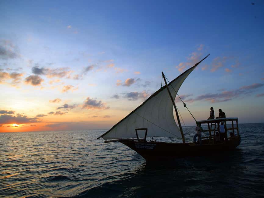 Stone Town: Sunset Dhow Cruise Experience - Passing the Major Landmarks in Twilight