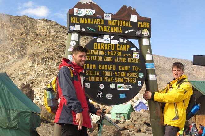 The Ultimate 8-day Lemosho route Climbing Kilimanjaro - Guide and camp team quality, why names keep coming up