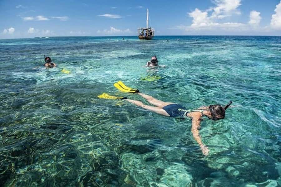 Zanzibar : 1 Day Blue Safari, Blue horizon experience - A Traditional Arab Dhow Day on Zanzibar, the Old-School Way