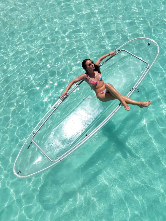 Zanzibar Clear Kayak & Drone Photoshoot with Pickup Includes - Drone Shots and Video: Expect Poses and Planned Angles