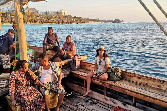 Zanzibar Dhow Evening Sunset Cruise Tour at Nungwi&Kendwa Beach - Group size and atmosphere: fun, not private