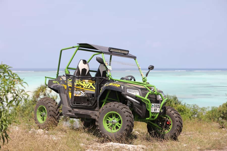 Zanzibar Extreme Tandem Buggy Adventure - The Real Core: Driving a Tandem Buggy on Zanzibar Trails