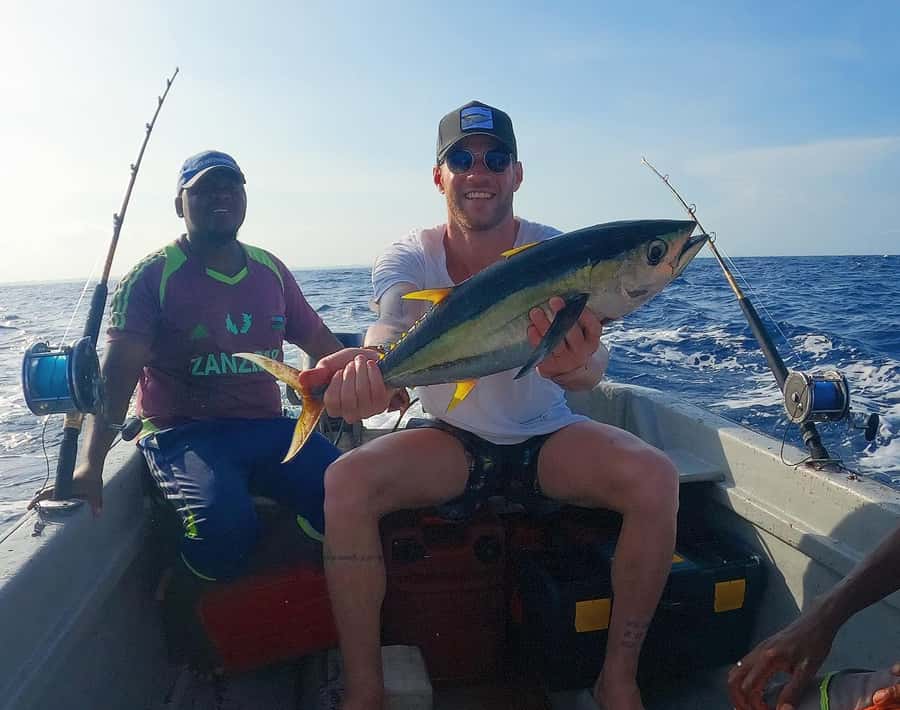 ZANZIBAR FISHING EXPRIENCE - Kizimkazi Meeting Point to Yamaha-Speedboat Start