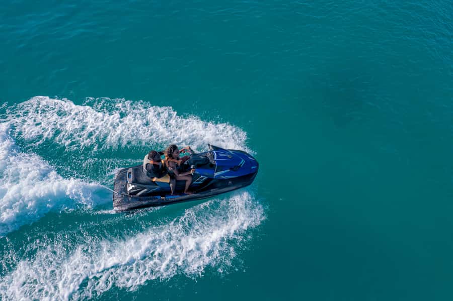 Zanzibar: Jetski with Hotel Pickup, Drone Photos & Video - Safety briefing, life jackets, and how beginners feel at ease